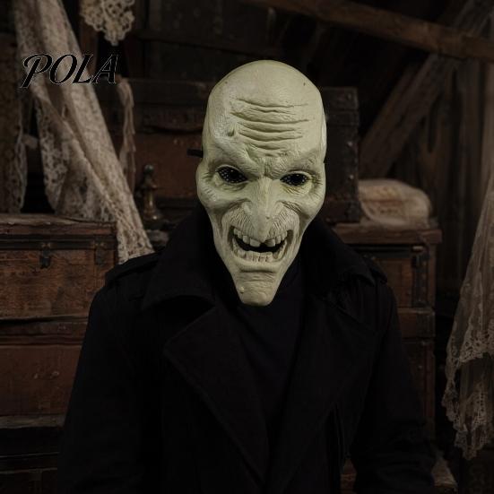 Durable Halloween Party Decoration Scary Masque for Adults, Creepy Full Face Detailed Horror Styling Masque, Masquerade Cosplay Costume or Accessory