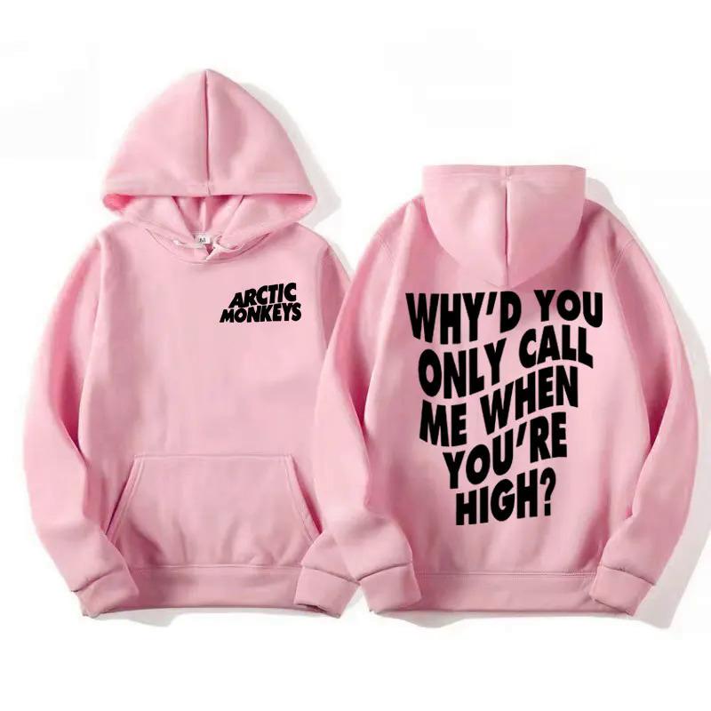 Unisex style unisexArctic Monkeys Hip-hop Singer New Hoodies Singer Graphic Printing Sweatshirts for Fans Long Sleeve Men Women Clothing Hoodies