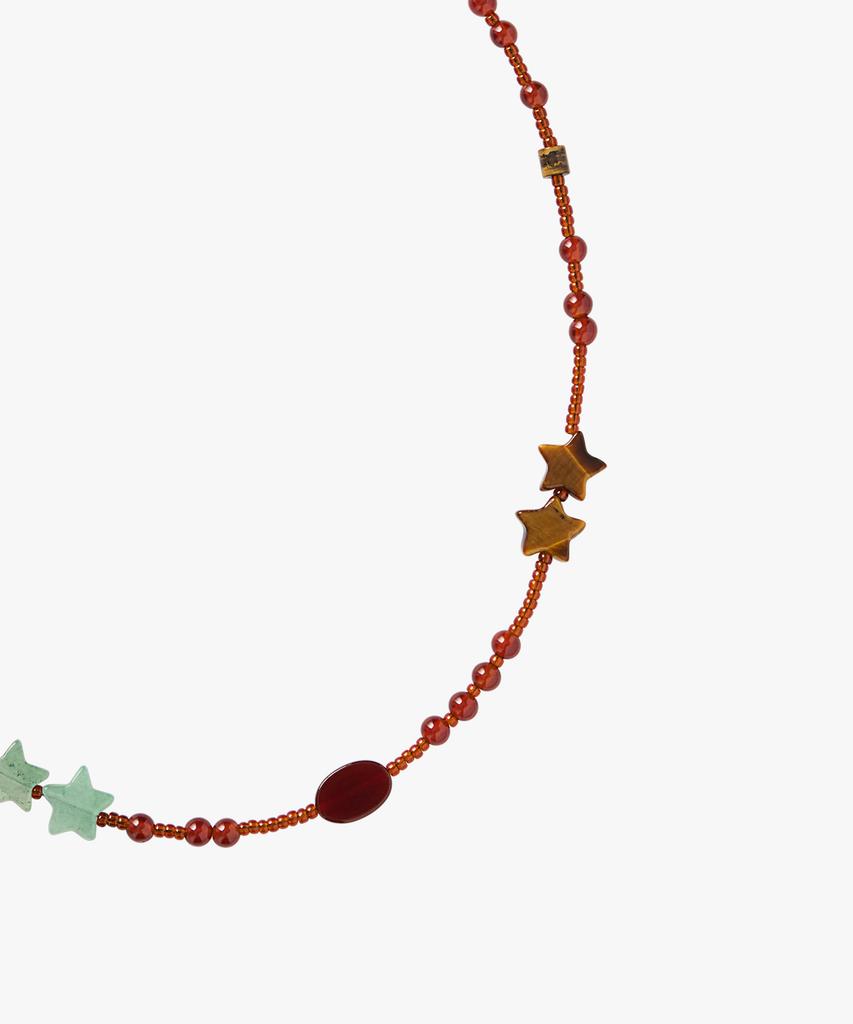 Riomeu Mahogany Stellans Necklace : Rioan076
