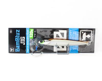 Jackall Metal Jig Bambluz Short 120 Grams Ikanago Shoulder Glow (2711)