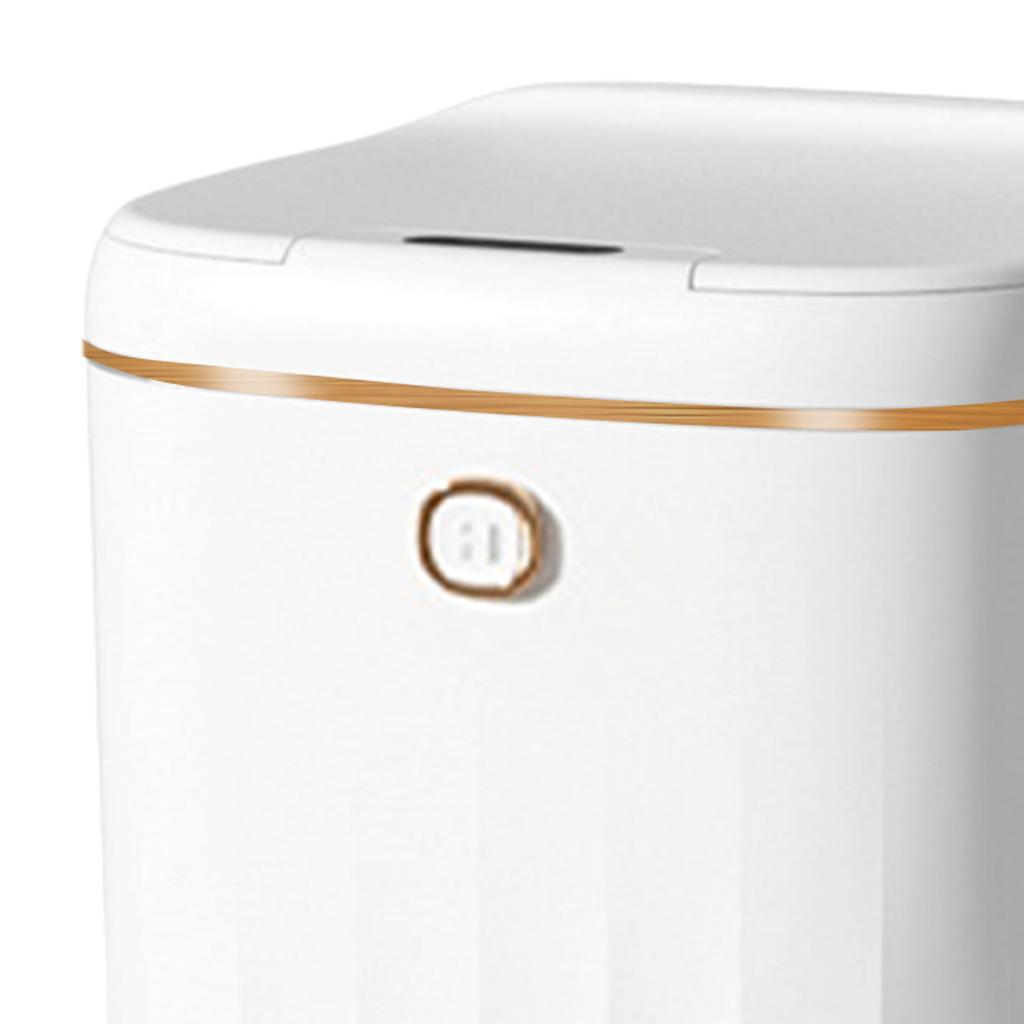 Automatic Trash Can 20L Touchless Sensor Easy Clean PP Waterproof Electric Garbage Bin for Kitchen Bathroom