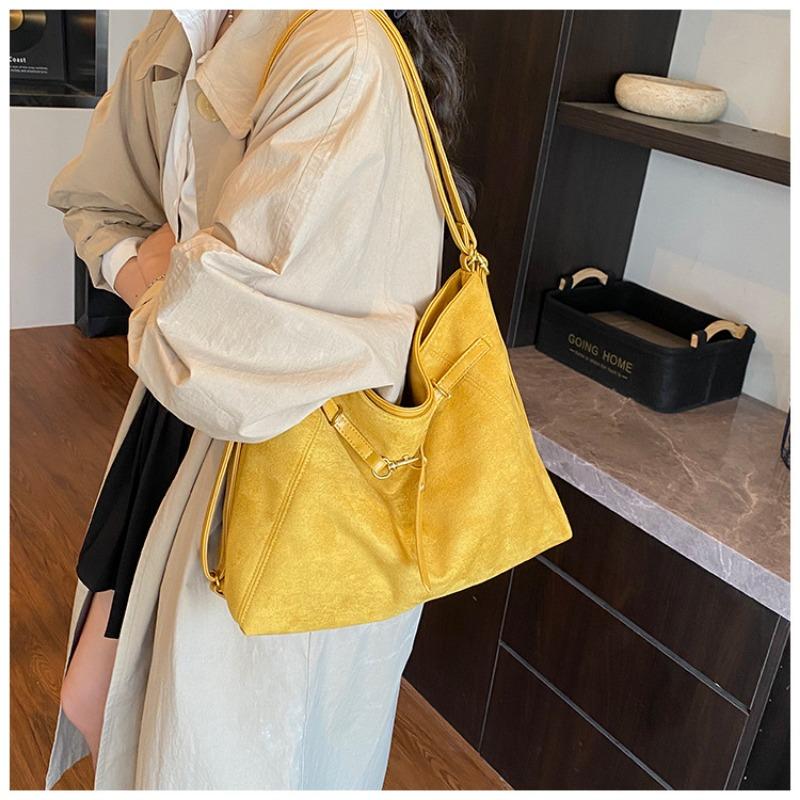 Schultertasche Damen große Kapazität neue Mode lässige Pendlertasche Nische Student trendige vielseitige Umhängetasche