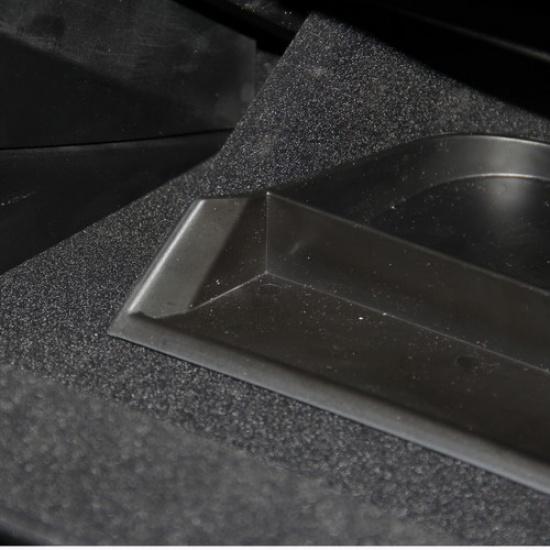 Matte Black inner Glove box ert ABS Organize storage tray for Dodge Charger