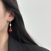 French Light Luxury Round Bead Earrings Earrings Retro Elegant Exquisite Niche High-End Trendy Cool Versatile Daily Earrings