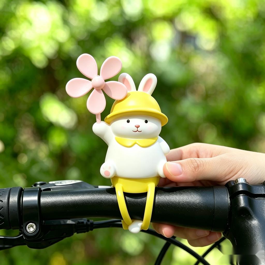 Xiaomi Cute Animal Windmills Electric Bike Ornaments - Unique Bicycle Decorations Riding Accessories