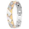 Einfaches stilvolles Titanstahl Magnettherapie Armband Schmerzlinderung Herren Magnetarmband
