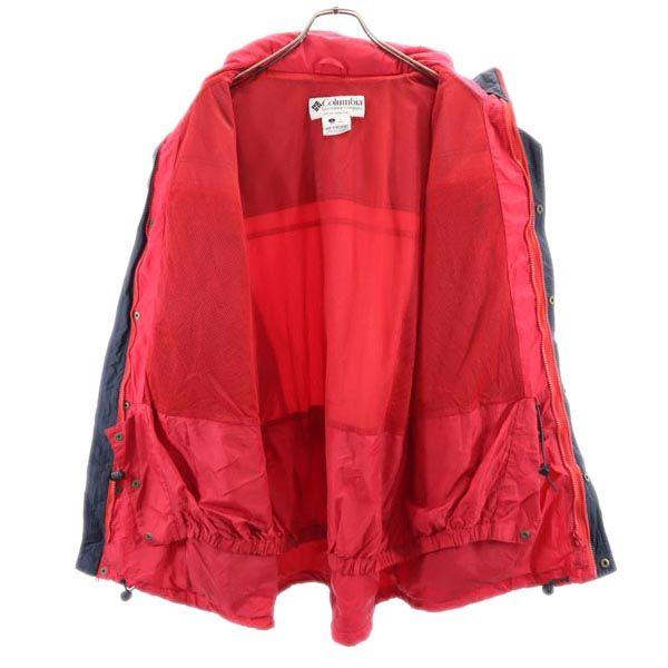 Columbia Outdoor Old Nylon jacket LL Red x black Men's Used