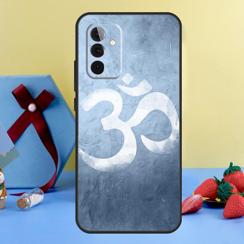

Символ Аум Ом Намасте Чехол для Zen Yoga для Samsung Galaxy A54 A14 A34 A24 A53 A33 A13 A52 A32 A22 A12 A71 A51 A25 A15 Чехол Samsung A53 5G