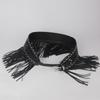 Long Tassel Punk Rivet Metal Pin Buckle Belt Versatile Fashion Belt