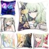 Anime Kusanagi Nene P-Project Pillow Case Fashion Square Pillowcase Bedroom Sofa Room Ins Decoration Leisure
