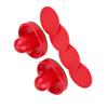 Plastic Lightweight Goalies Ice Hockey Pushers Pucks Set Replacement for Tables Game (S)