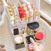 Detachable Lip Gloss Holder 18-Slot Make Up Organizer Durable Cosmetics Container  Home