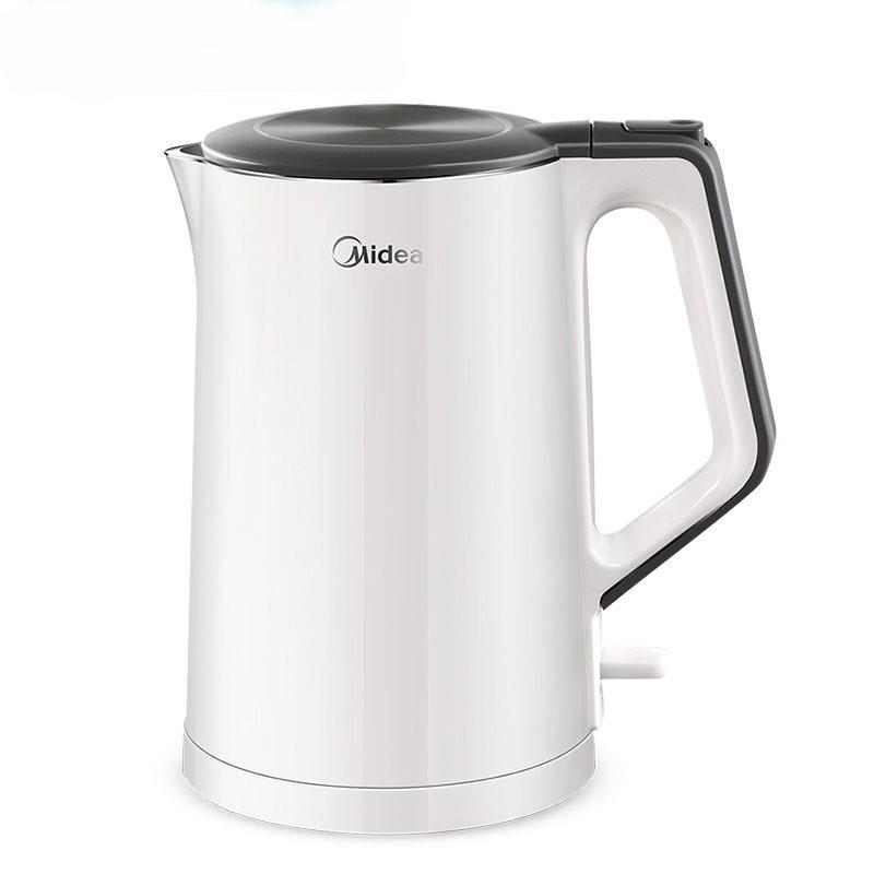 Электрический чайник Midea SH15, 1,5 л, с защитой от ожогов, для кипячения воды.