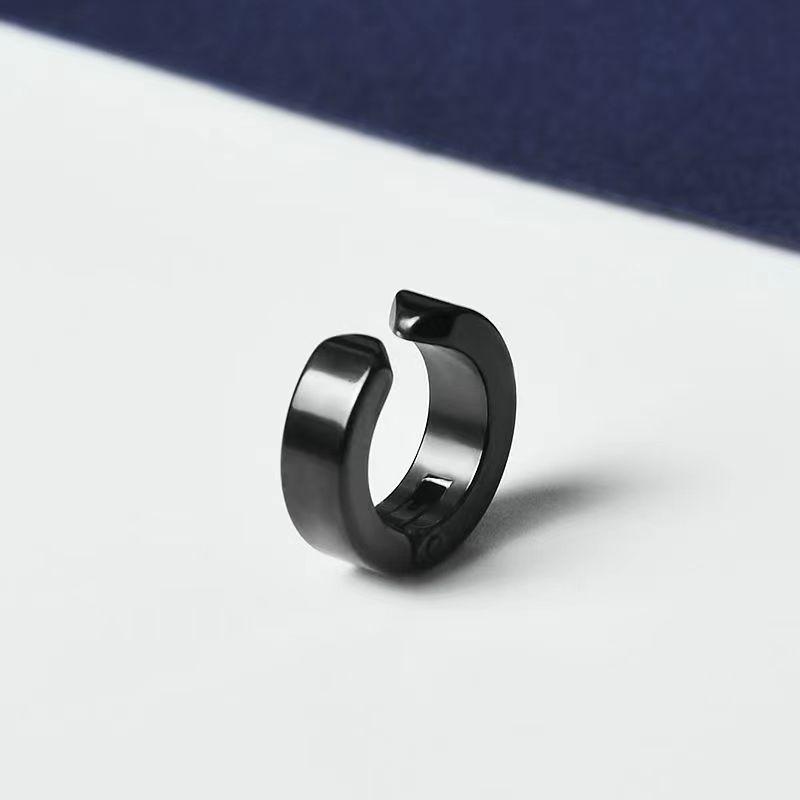 Pánské trendy magnetické náušnice a unisex falešné klipy na uši