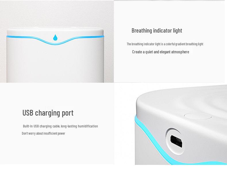 2L USB Dual/Single Spray Humidifier & Aroma Diffuser for Home/Car