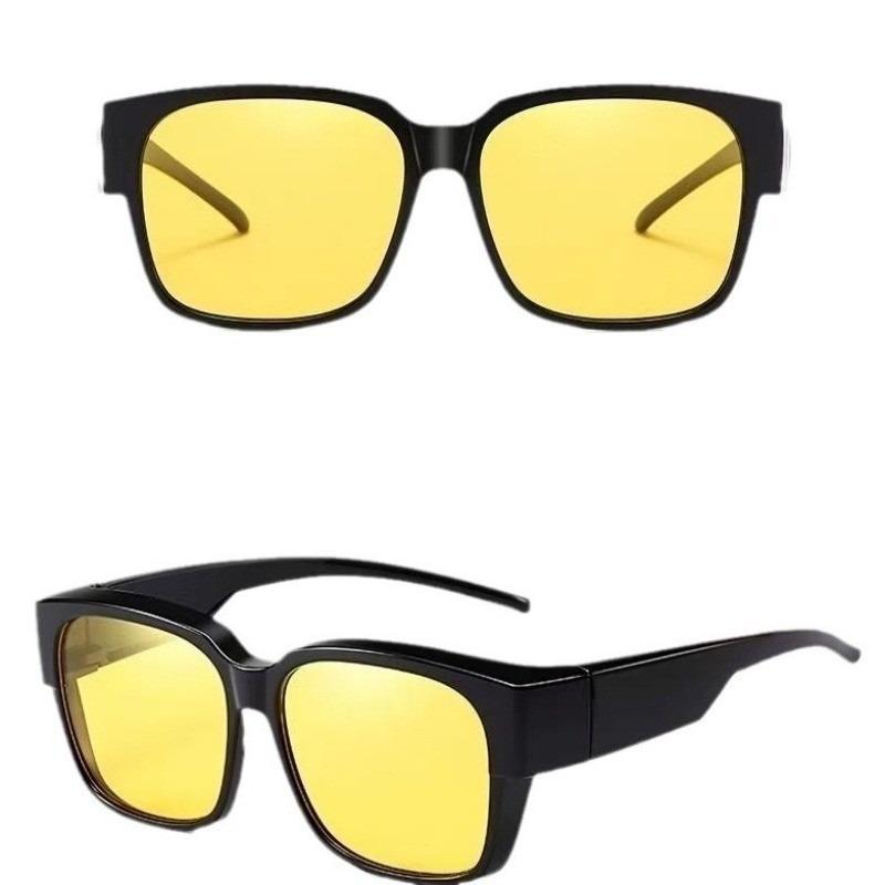 Driving Oversized Sunglasses To Cover Over Eyeglasses Myopia Glasses for Men UV Protection