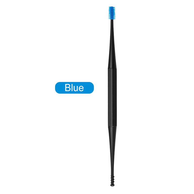 1pcs Portable Double Head Spiral Ear Scoop, Ear Canal Massage Cleaning Ear Picking Tool, Ear Digging Artifact