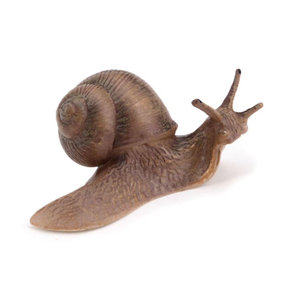 Puzzle Science Micro Landscape Snail Model Garden Decoration Snail Statue Simulation Insect