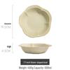 Japanese Handmade Wabi-Sabi Style Retro Pottery Salad and Dessert Plate
