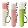 Cotton Swab Storage Box with Cover Storage Holder Keychain for Makeup Ear