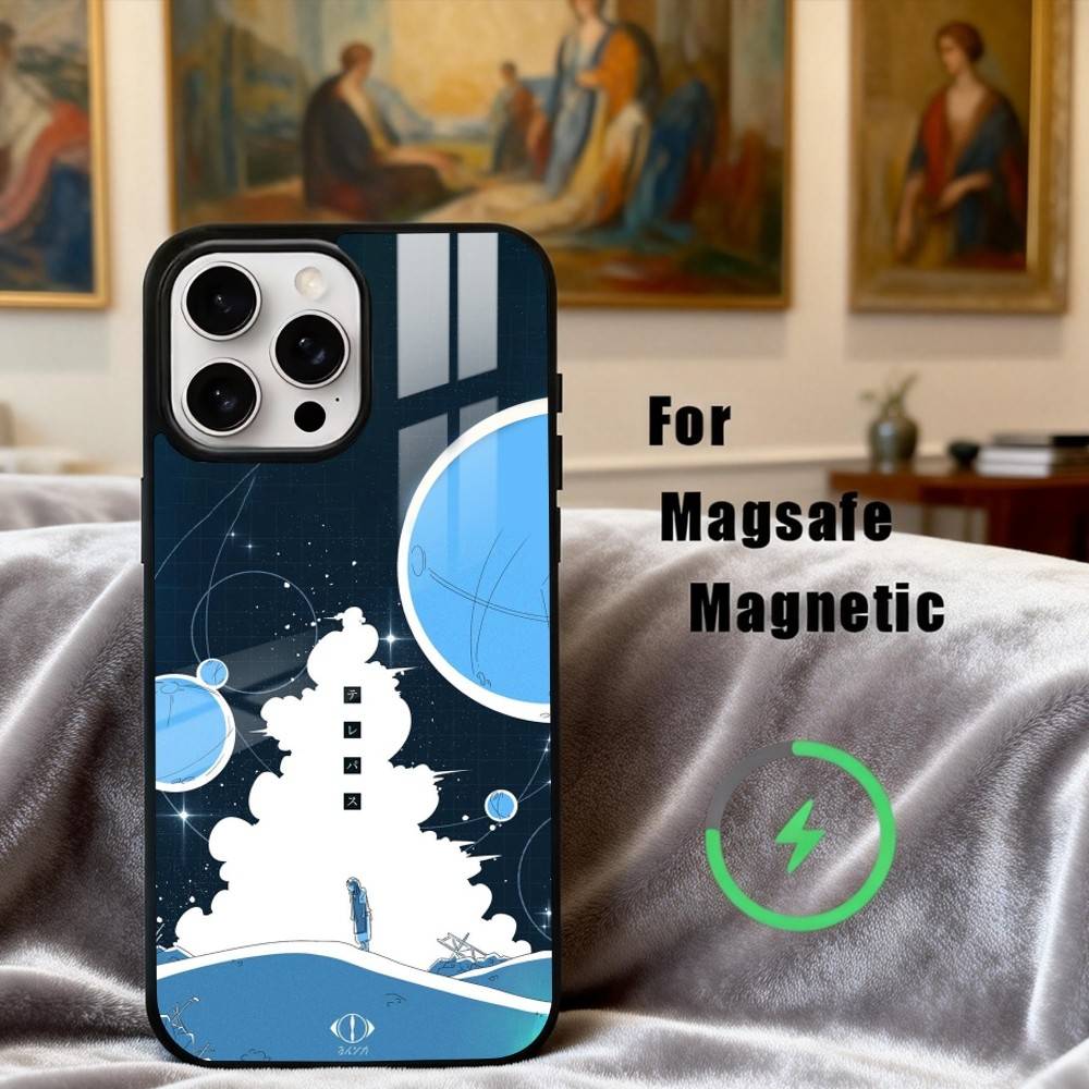 M-MUSIC Y-YorushikaS A-ART Phone Case For iPhone17,16,15,14,13,12,11 Plus,For Magnetic Wireless Charge Cover