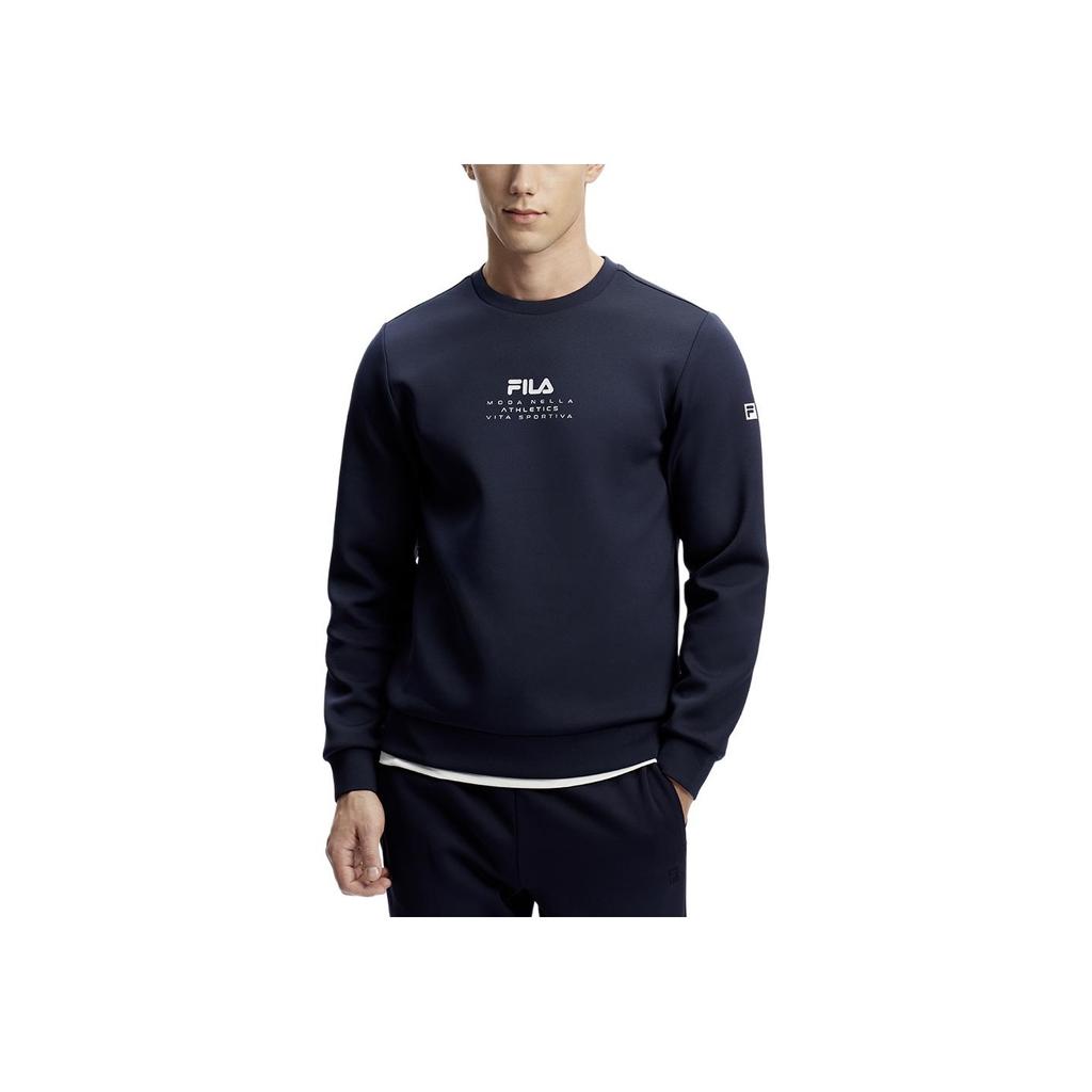 New FILA Sweatshirt Men's Royal Blue A11M411206F-NV
