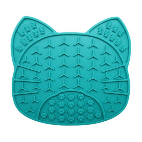 Silicone Dog Lick Mat with Suction Cup, Peanut Butter Licking Mat for Dogs Cats, Anti-Slip Pet Slow Feeder Bowl Lick Pad