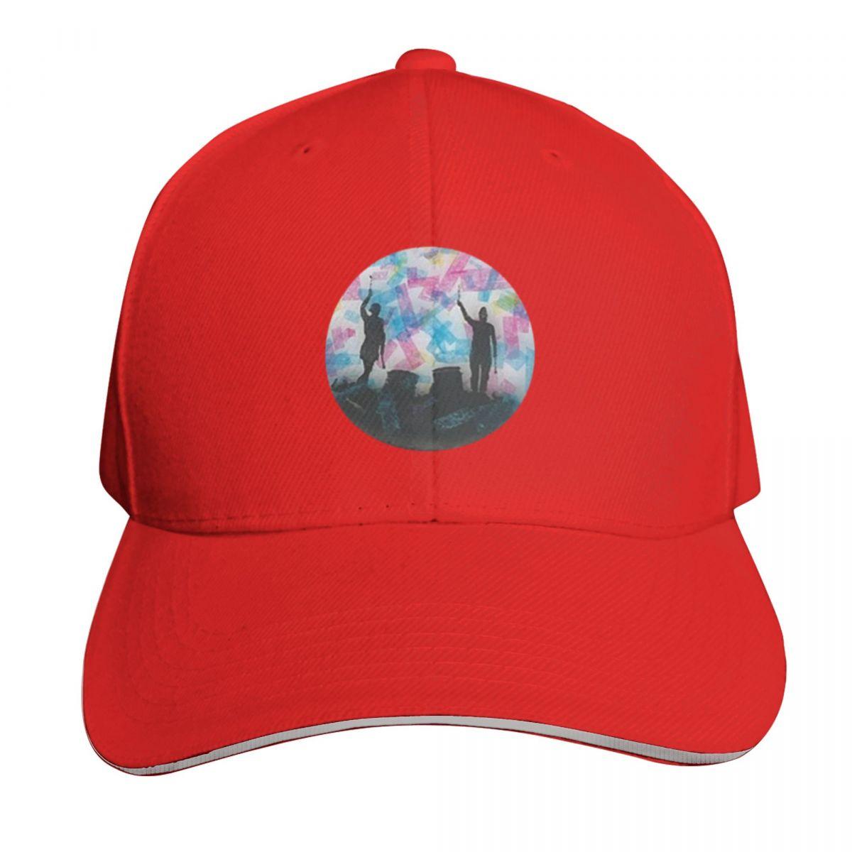 Silhouette Trees Confetti Baseball Cap Trucker Cap Luxury Brand Christmas Hat hiking hat Hats Women Unisexs