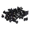 50PCS Brass Thread Insert Rubber Well Nut Fasteners Windscreen Mounting Nuts  Bolt Hole Sealing