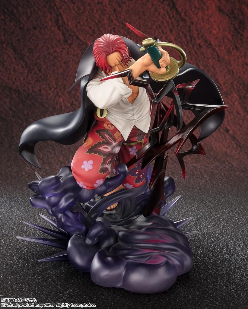 TAMASHII NATIONS FiguartsZERO ONE PIECE Fierce Shanks 200mm PVC ABS Painted Complete Figure [Super Battle] -God's Escape- Approx. &