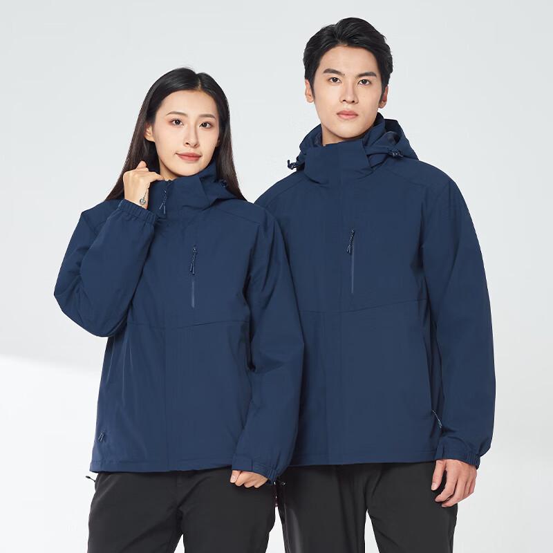 Teluoman 3-in-1 Windproof Waterproof Jacket 2XL