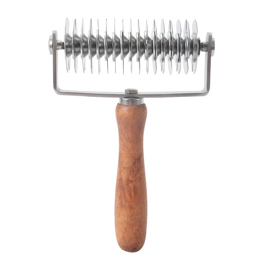 Household Stainless Steel Roller Knife Dough Lattice Roller Cutter Kitchen Cooking Baking Tools