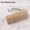 Leather Handmade Eyeglass Case Myopia Glasses Case/sunglasses Neutral Anti Pressure Glasses Case