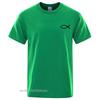 New T Shirt Unisexs Brand Tees Boys Male TShirt Tops Christian Jesus Fish High Quality Brand Unisex Tshirt