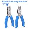 2Pcs Creative Handheld Hole Punch 3/6mm Punch Plier Mini Paper Puncher  Loose-leaf Notebooks