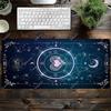Art Moon Tarot Card Mouse Pad HD Black PC Gamer Constellation XXL Kawaii Accessories Big Carpet Home Office Setup Desk Mousepads