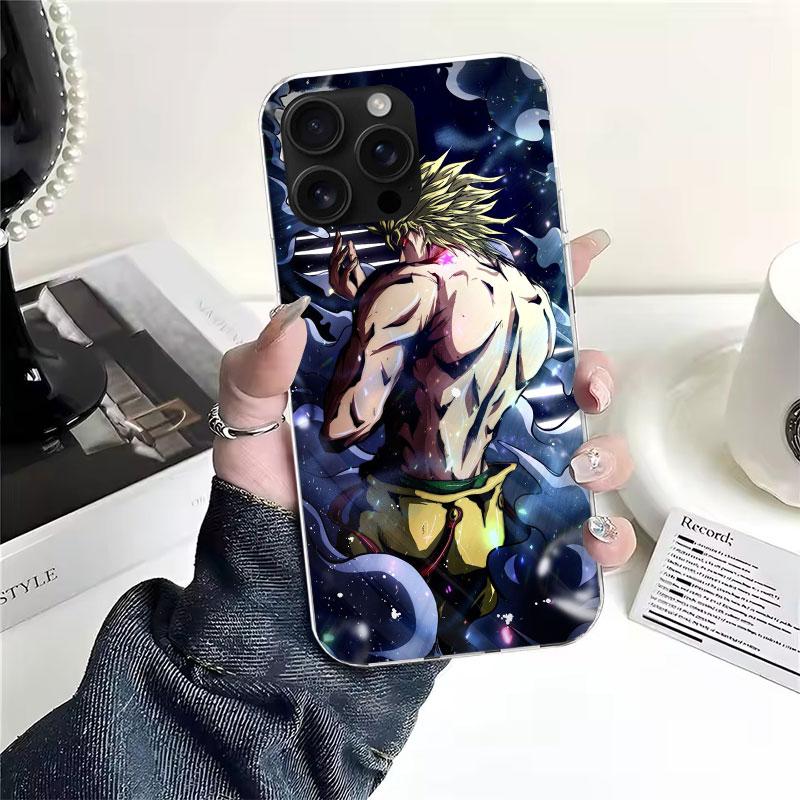 JoJo Adventure Dio Diego Brando Soft Phone Case For IPhone 11 17 Air 16E 16 Pro Max 15 + 14 Plus 13 Mini 12 Apple 7 SE 8 Fundas