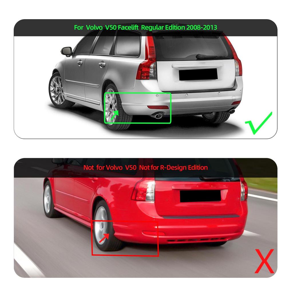 Volvo V50 Mud Flaps (2008-2013) Cross-border E-commerce Fender
