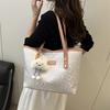 New Versatile Fashion Casual Simple Beauty Personality Niche Portable Shoulder Underarm Tote Bag Women
