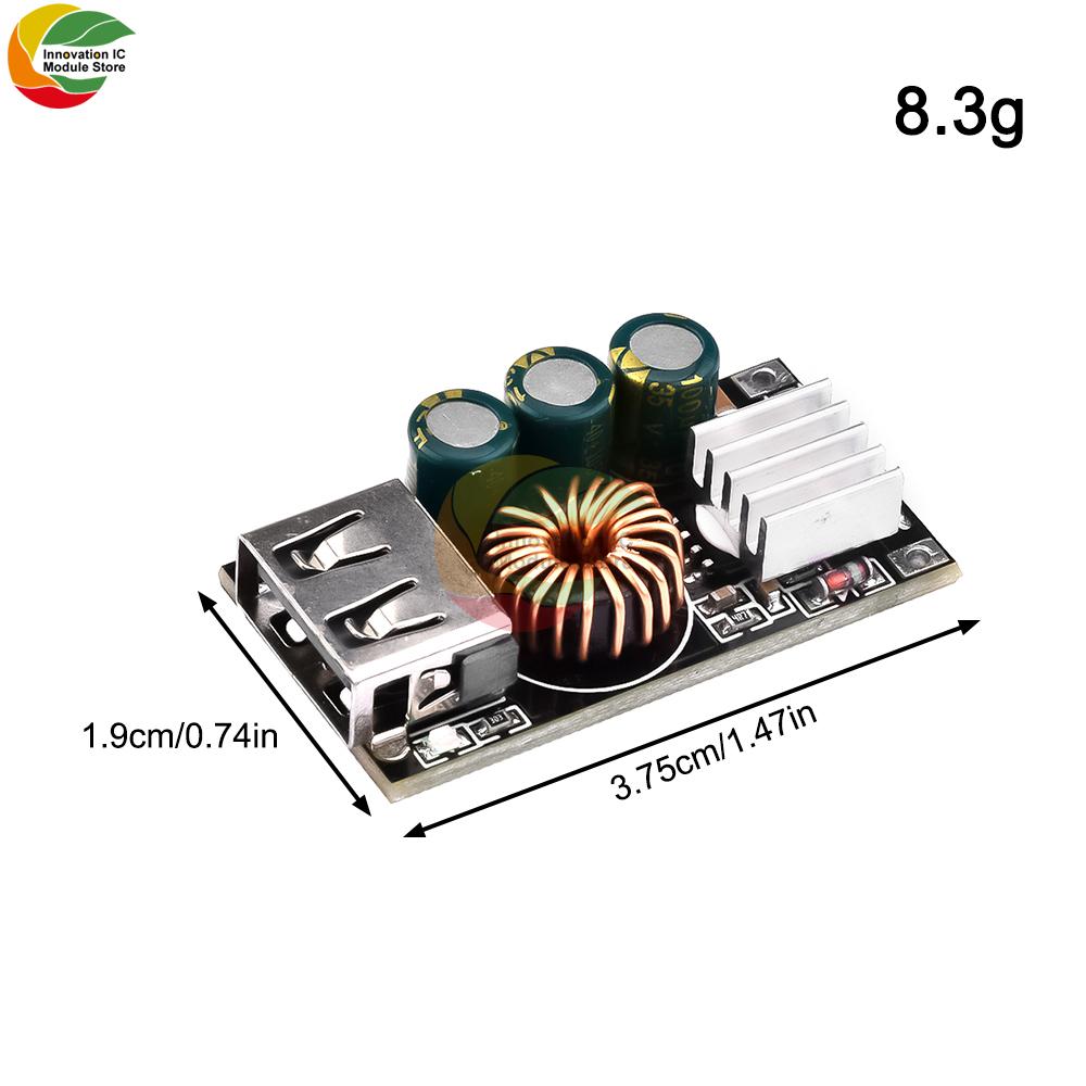 USB Buck Converter DC-DC Step Down Module DC10-30V To 5V QC 3.0 Charging Module Volt Transformer Board