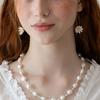 TATIANA Rustic Freshwater Pearl Necklace NZ2479