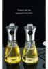 304 Stainless Steel Glass Oil Spray Bottle - Press for Controlled Oil Dispensing