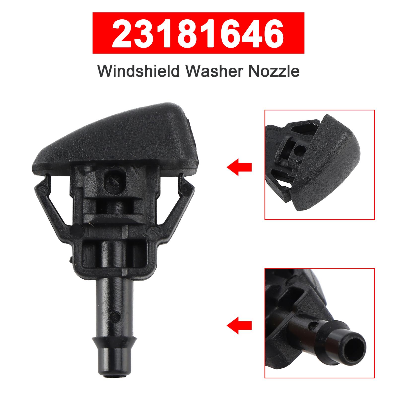 23181646 Windshield Washer Nozzle for Chevrolet Silverado 1500 2014-2019
