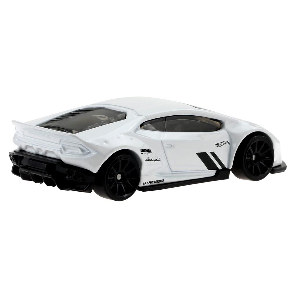 Hot Wheels Basic Car LB Works Lamborghini Huracan Coupe 3 and HHF36 White Mini [Ages up]