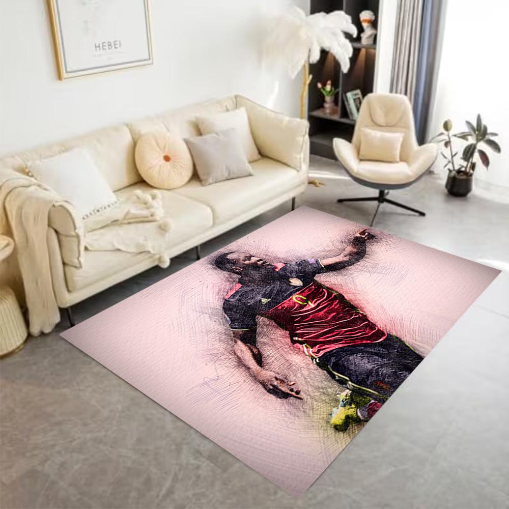 Arsenal Star Van Persie Carpet Design for Dormitory Dining Room Foyer Kitchen Anti-slip Rug Office Home Decor
