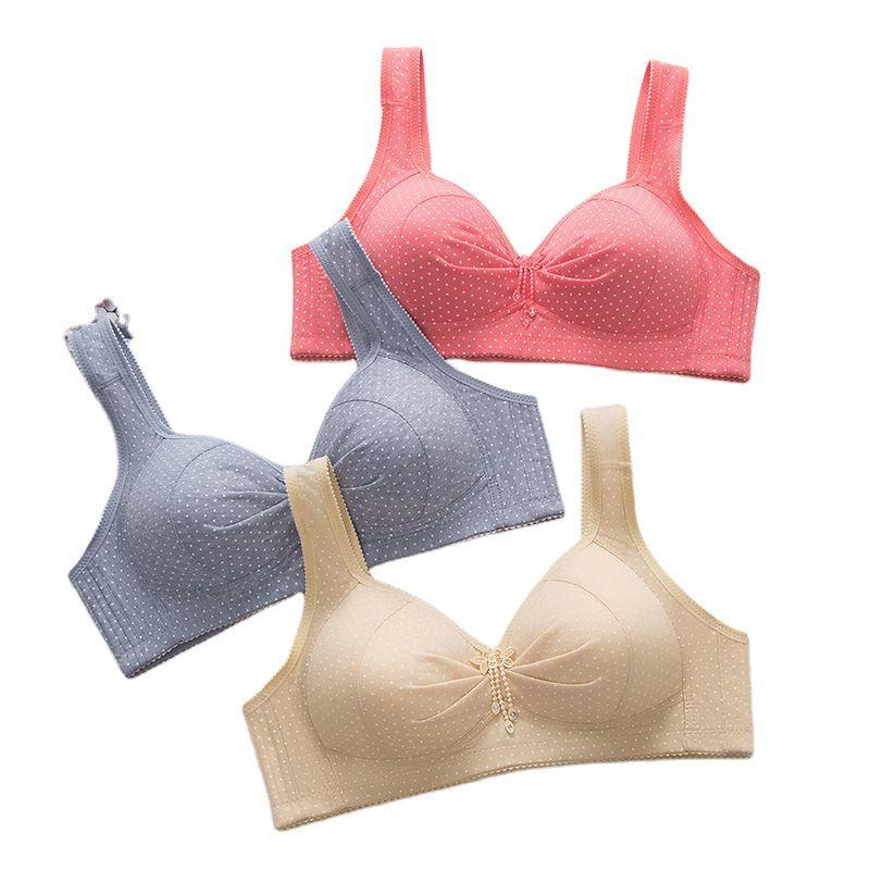 Women Push Up Full Coverage Bra Deep-v Wireless Lace Bra For Comfortable All-day Wear