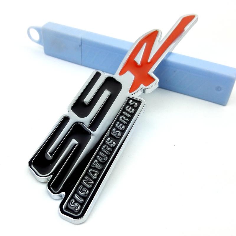 1Pcs 3D Metal Stickers Car Body Trunk SSR Emblem Badge For Chevrolet Cruze Equinox Captiva Malibu Tahoe Accessories