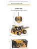 1:24 Alloy Remote Control Excavator & Bulldozer Toy Truck for Kids
