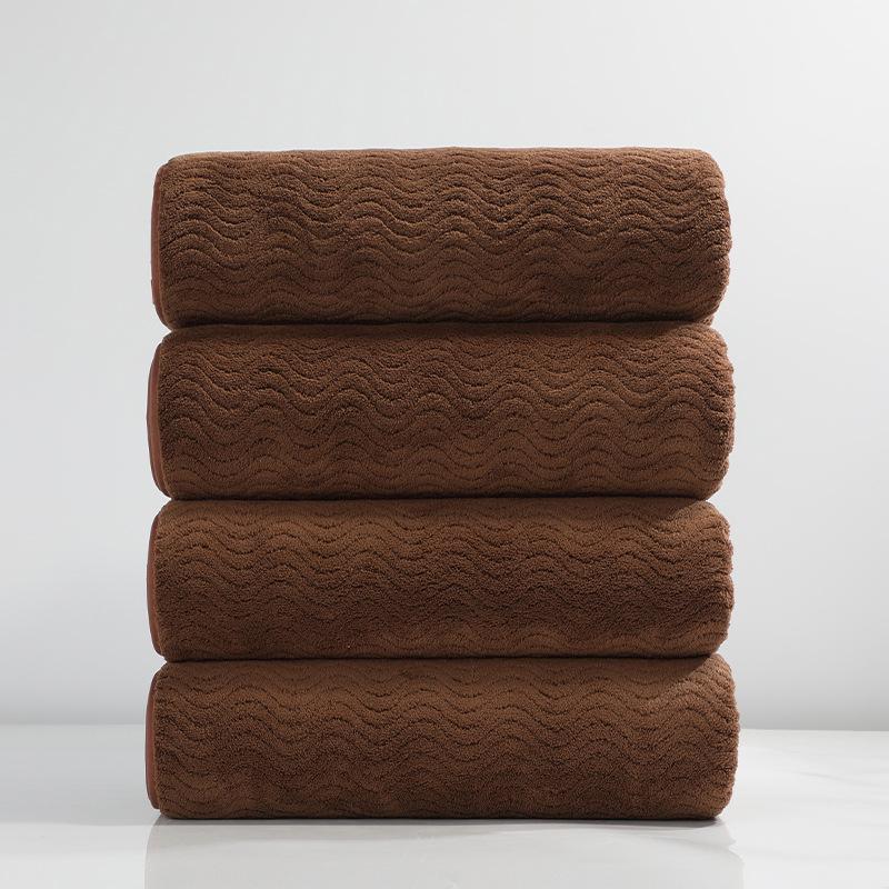 Coral Fleece Double-Sided Quick Dry Towels for Home - Mother-Child & Couple Set