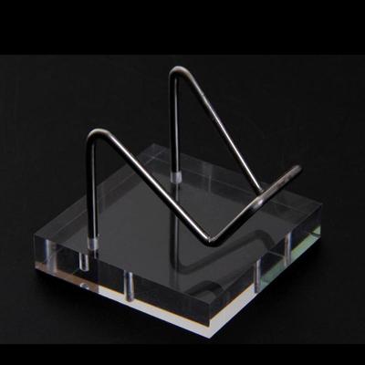 2pcs Crystal Display Stand for Stones Mineral Specimens Gemstone Geode